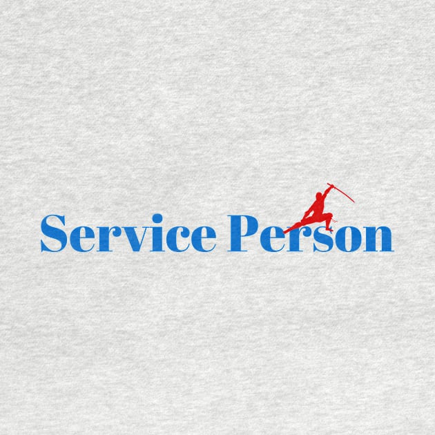 The Service Person Ninja by ArtDesignDE